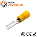 DBVES5-18 Easy Entry Insulated Flat Blade Terminal - Ferrules Direct