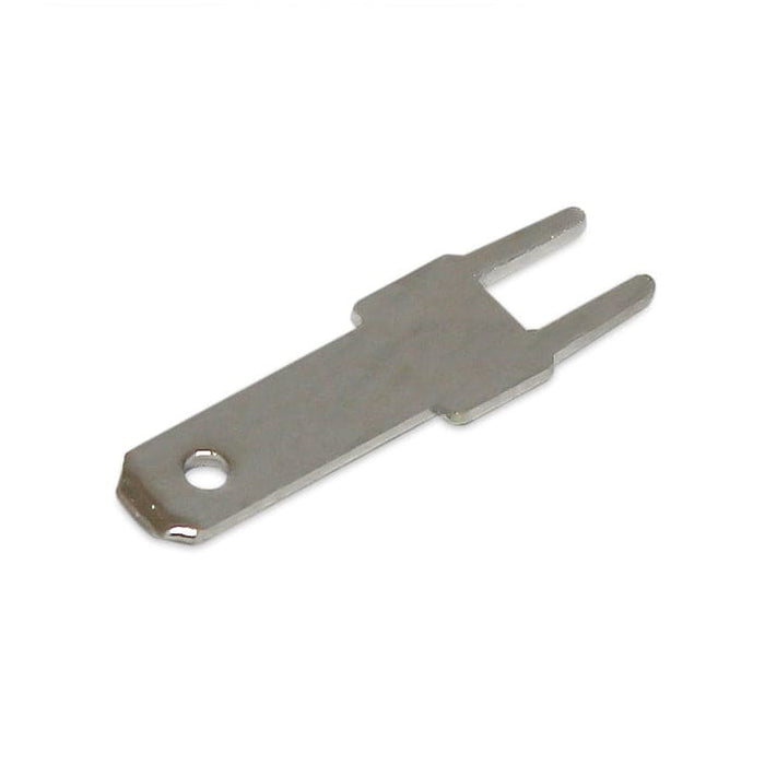 Faston Ferrules DJ610-2.8-2x0.5-T - Tin Plated Brass Quick Connect Male Solder ...
