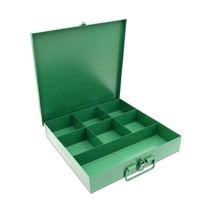ESB7G - Army Green Powder Coated Compartment Box - Ferrules Direct