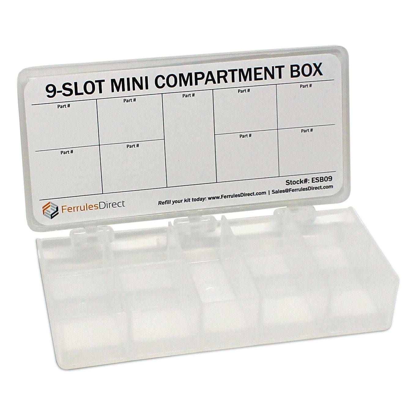 ESB09 - 9-Slot Mini Compartment Box