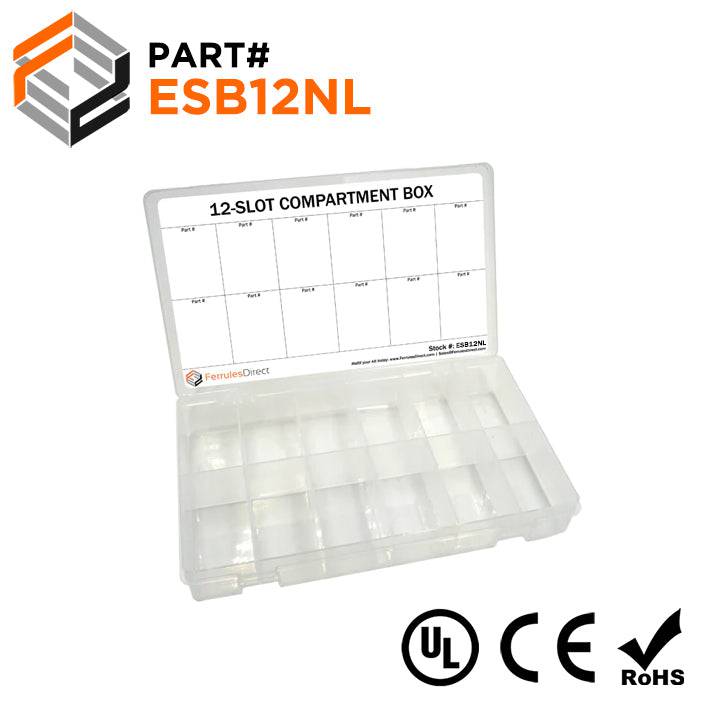 ESB12NL - 12-Slot Compartment Box - 10 1/2