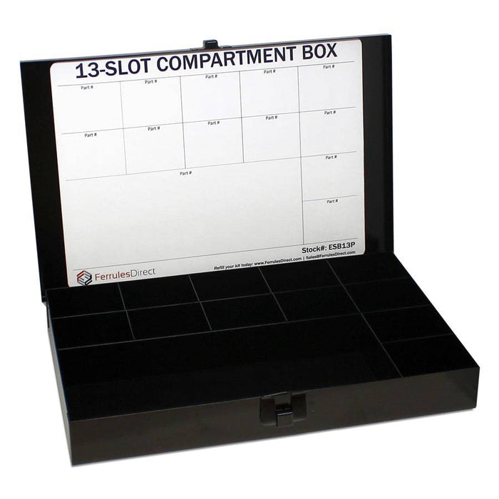 ESB13P - Steel Storage Box with 13 Compartments, Heavy Duty, Color ...