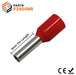 F25008R - 14AWG (8mm Pin) Insulated Ferrules - Red - Ferrules Direct