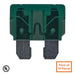 30AMP - 32V - Low Voltage Automotive & Marine Blade Fuse - Color: Green - Ferrules Direct