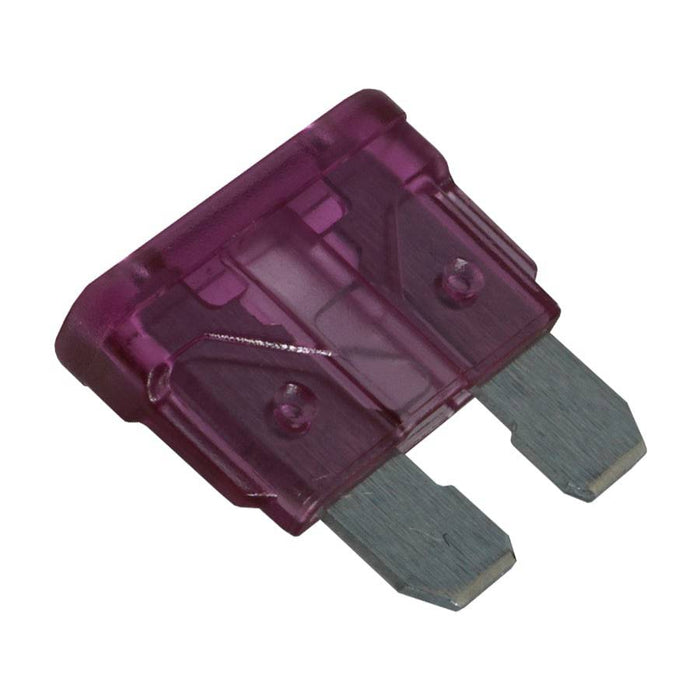3AMP - 32V - Low Voltage Automotive & Marine Blade Fuse - Color: Purple/Violet - Ferrules Direct