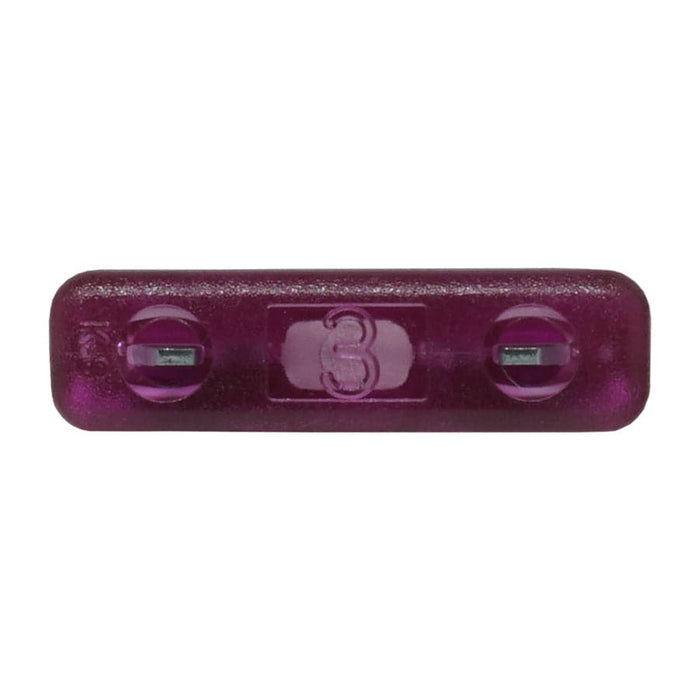 3 Amp Purple Micro Blade Fuse - 10 Pack? (Assumed) For Cars, Bikes, Auto Electronics (3A 32V)
