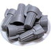 FD15DWN - Double Wing Twist-On Wire Cap Connectors - 18-08 AWG - Gray - Ferrules Direct