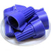 FD17DWN - Double Wing Twist-On Wire Cap Connectors - 12-6 AWG - Blue - Ferrules Direct