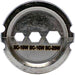 FD300HX1 - Compression Lug Crimping Die for FD300K 10 - 25mm2 (8 - 4AWG) Hexagonal Profile - Ferrules Direct