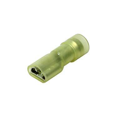 FDFNYD5-250 - FEMALE - 12-10AWG Fully Insulated Double Crimp - Nylon - Ferrules Direct