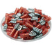 FDNYD1-250 - Nylon Insulated Female Quick Disconnects - Double Crimp - 22-16 AWG - Ferrules Direct