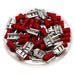 FDD1-312 - FEMALE - 22-16AWG Double Crimp Quick Disconnects - Vinyl - Ferrules Direct