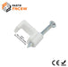 FNC6W - Flat Nail Cable Clip - White - 6mm - Ferrules Direct