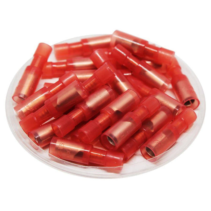 FRFNY1-156 - 22 to 16 AWG Nylon Insulated Female Bullet Connectors ...