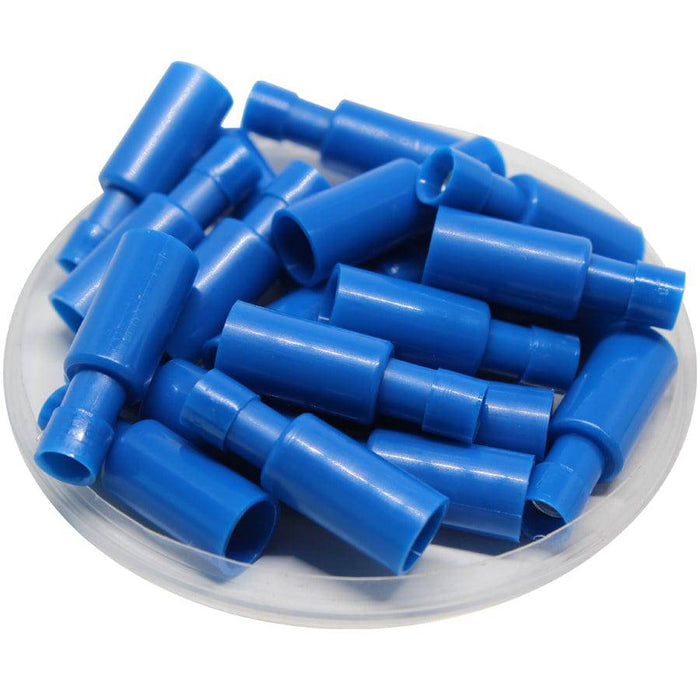 FRFNYD2-195 - Nylon Fully Insulated Female Bullet Connector - Double Crimp - 16-14 AWG - Ferrules Direct