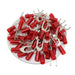 FSNYBL1-5 Nylon Insulated Flange Spade Terminals 22-16AWG - Ferrules Direct