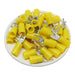 FSNYBS5-4 - Nylon Insulated Flange Spade Terminals - 12-10 AWG - Ferrules Direct