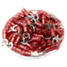FSNYD1-37 - Nylon Flange Spade Terminal Double Crimp - 22-16 AWG - Red - Ferrules Direct
