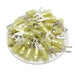 FSNYDS5-37 - Nylon Flange Spade Terminal Double Crimp - 12-10 AWG - Yellow - Ferrules Direct