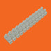 18 to 10 AWG Barrier Strip - 300v, 30A, 12 Poles, 10mm Pitch #GT1450B-10 - Ferrules Direct