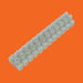 22 to 12 AWG Barrier Strip - 300v, 20A, 12 Poles, 8mm Pitch #GT1450B-8 - Ferrules Direct