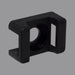 HC2LB - Saddle Tie Mount - 0.91 x 0.63 x 0.39" - Black - Ferrules Direct