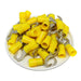 HNYB5-6 - Nylon Insulated Hook Terminals - 12-10 AWG - Yellow - 50/pack - Ferrules Direct
