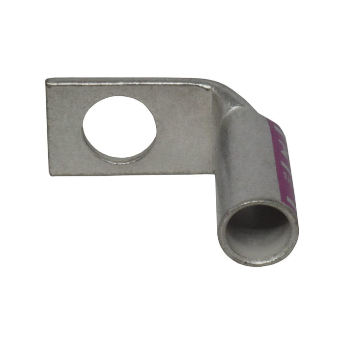 LBF1012 - 90 Degree Long Barrel Compression Lug - 1/0AWG - 1/2