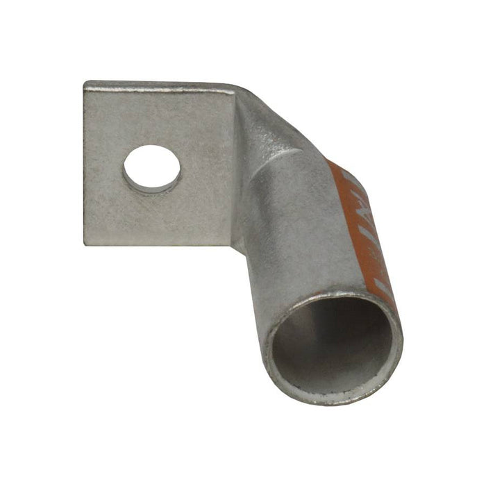 LBF3014 - 90 Degree Long Barrel Compression Lug - 3/0AWG - 1/4