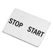 LP-24 - 22mm Legend Plate - STOP START - Ferrules Direct