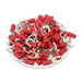 LSVBS1-5 Vinyl Insulated Locking Spade Terminals 22-16AWG - Stud Size #10 - Ferrules Direct