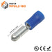 MPDL2-180 - 16-14AWG Male Bullet Connector - Double Crimp - Ferrules Direct