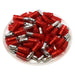 MPNYDL1-156 - Nylon Insulated Male Double Crimp Bullet Connectors - 22-16 AWG - Ferrules Direct