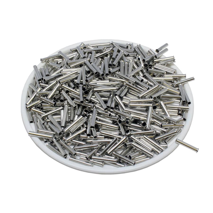 N10010 - 18AWG Non Insulated Wire Ferrules, 10mm Pin, UL Recognized ...