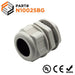 1" NPT Thread Nylon Cable Gland, Beige, IP68, 18-25mm Range, UL Recognized - N10025BG - Ferrules Direct