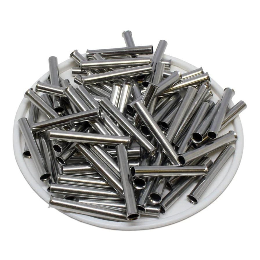 N40025 - 12 AWG Non Insulated Wire Ferrules, 25mm Pin, 250 Pieces ...