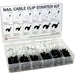 NC101 - Nail Cable Clips Kit - Round - Ferrules Direct