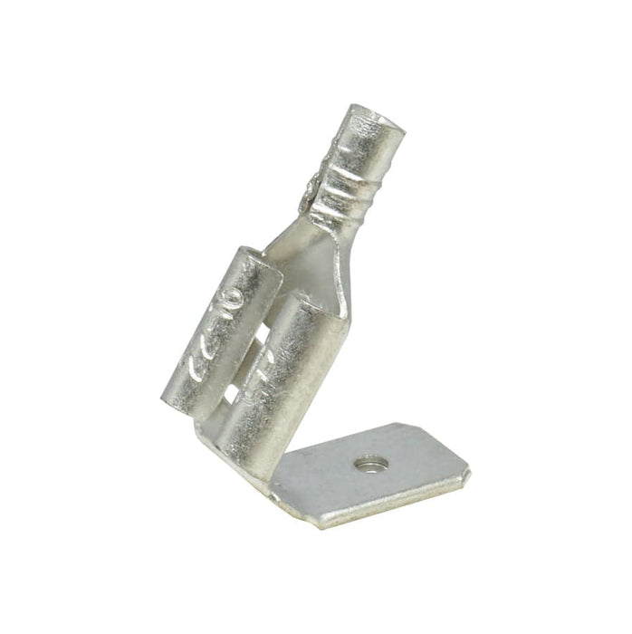 PBDN1-250 - Uninsulated Piggyback Terminal - 22-16 AWG - 0.8x6.3mm tab