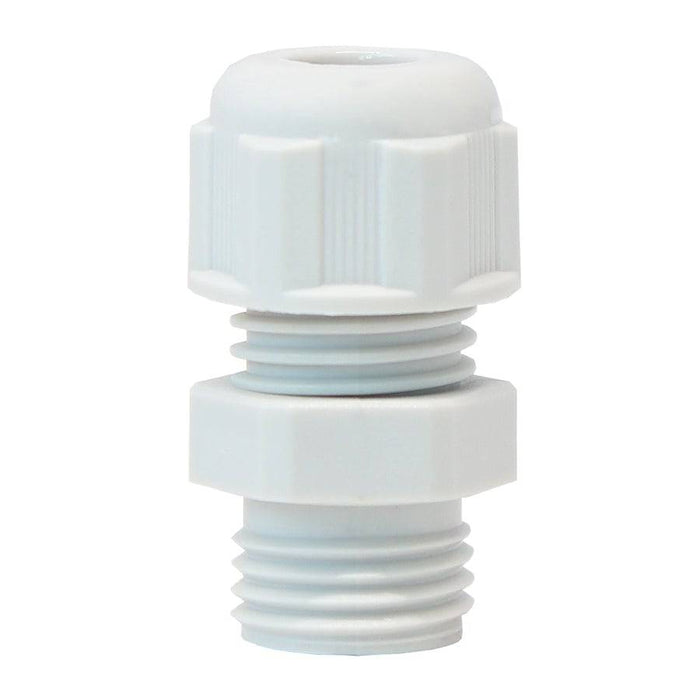 PG7 Nylon Cable Glands - 3-6.5mm - Gray - PG0707GY - Ferrules Direct