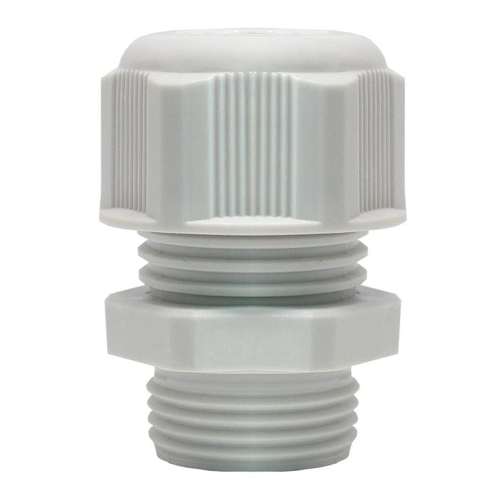 PG13.5 Nylon Cable Glands - 6-12mm - Gray -  PG13512GY - Ferrules Direct
