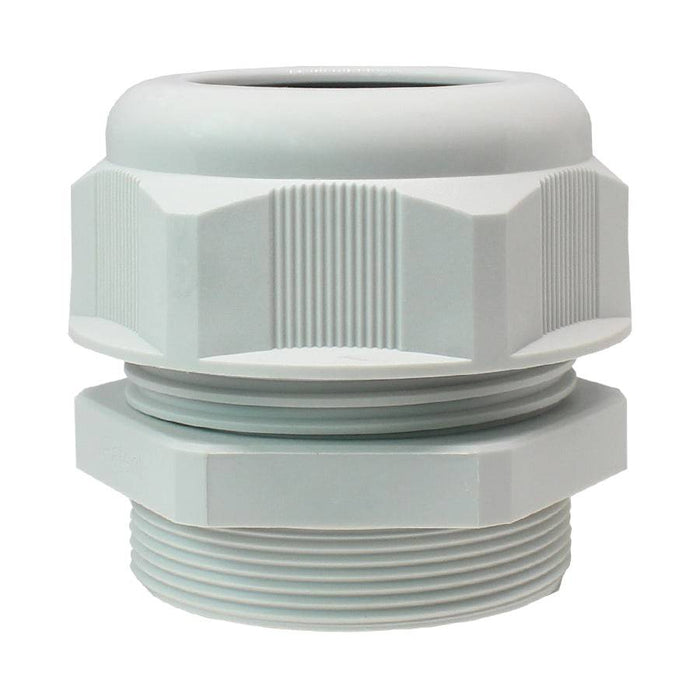P4238GY - PG42 Thread Nylon Cable Gland, Gray, Range: 1-1/4