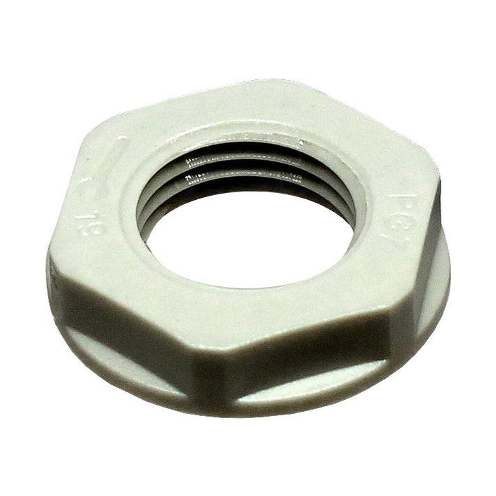 PG7 Thread Nylon Lock Nut for PG Cable Glands, Beige, UL Approved, 1 ...