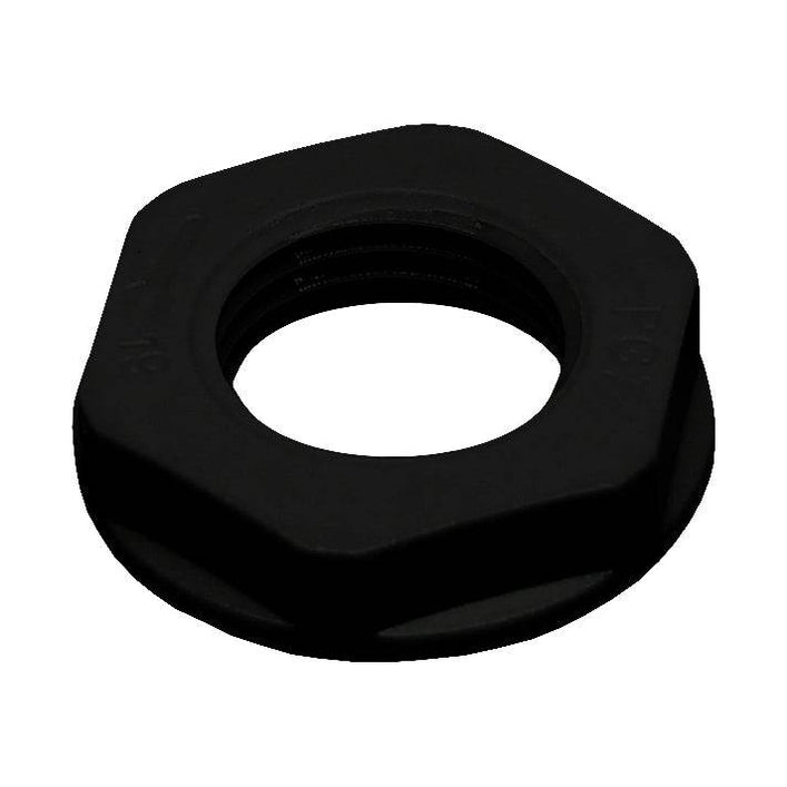 Pg7 Thread PG7 Thread Nylon Lock Nut for PG Cable Glands, Black, UL Approved, 1 ...