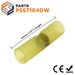 PSST104DW - Double Wall Heat shrink Soldersleeve - 12-10 AWG - Yellow - 25/pk - Ferrules Direct