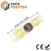 PSST104 - Heat shrink Solder Sleeve - 12-10 AWG - Yellow - 25/pk - Ferrules Direct