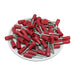 PTD1-13 - Vinyl Insulated Pin Terminals - Double Crimp - 22-16 AWG - Red - Ferrules Direct