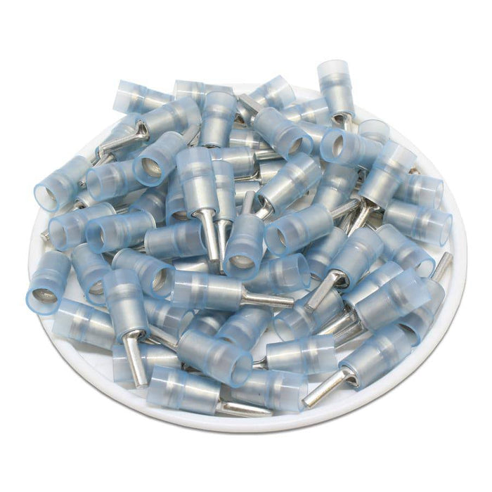 PTNYD2-9 - Nylon Insulated Pin Terminals - 16-14 AWG - Double Crimp - Ferrules Direct