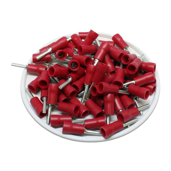 PTV1-9 - Vinyl Pin Terminals - 22-16 AWG - Ferrules Direct