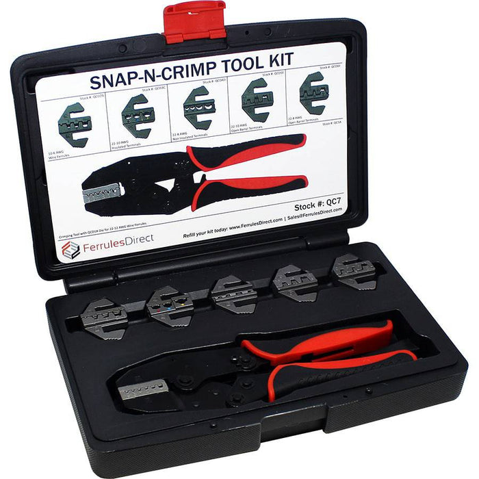 QC7 - 7 Piece Quick Change Tool Kit - Ferrules Direct