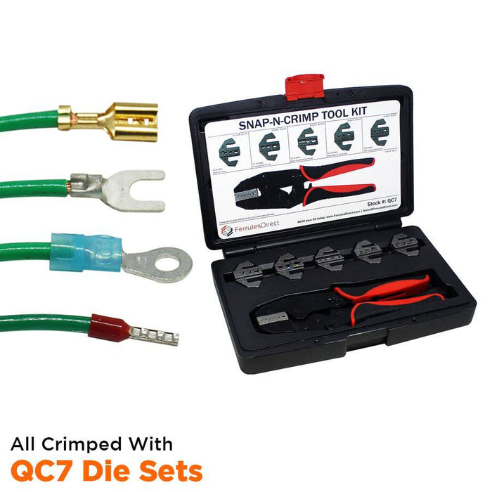 QC7 - 7 Piece Quick Change Tool Kit - Ferrules Direct
